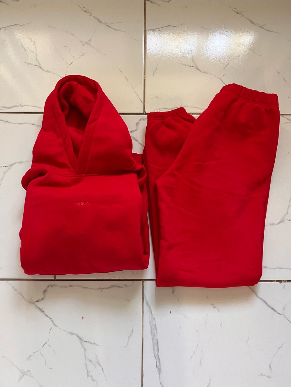NVGTN Cherry Crush Hoodie & Pants Set S/L NWOT
